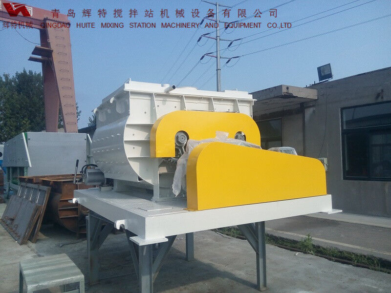 JS750攪拌臂采用偏心式設(shè)計(jì)，延長(zhǎng)使用壽命，青島輝特機(jī)械
