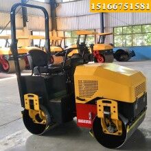 一路順風！座駕式2.5噸全液壓壓路機 雙鋼輪柴油振動碾 溝槽壓實機